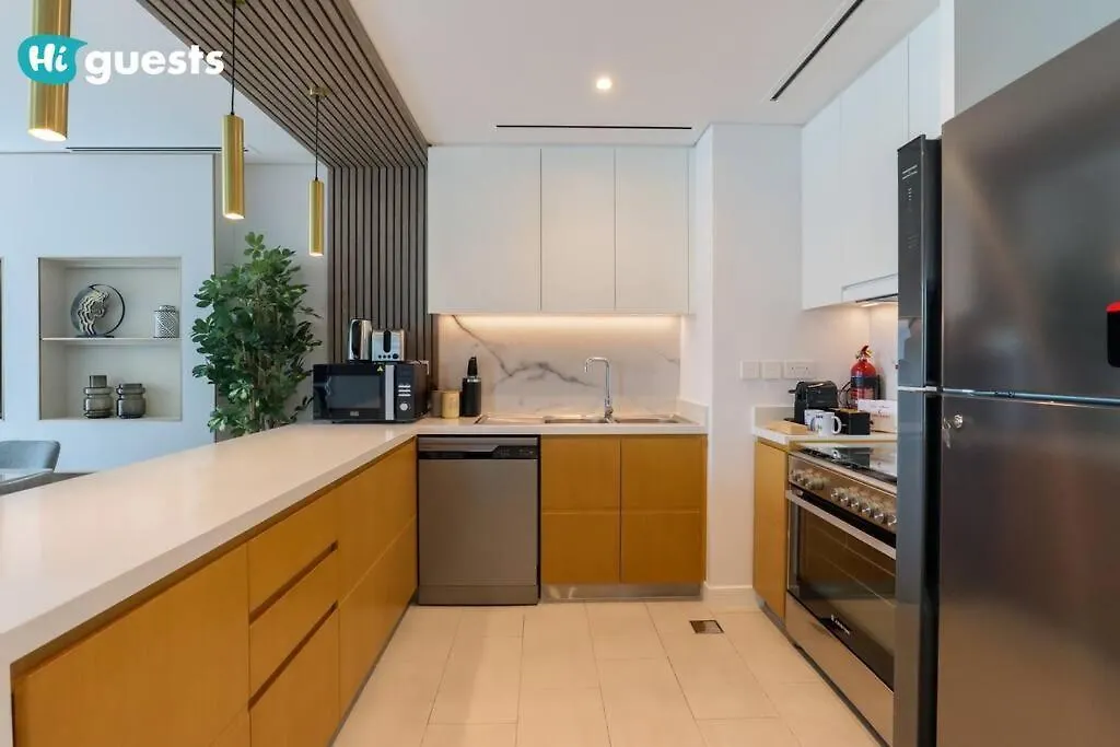 Higuests - Beachside Oasis Stylish 2Br Apartment In La Vie Dubai 0*,  United Arab Emirates