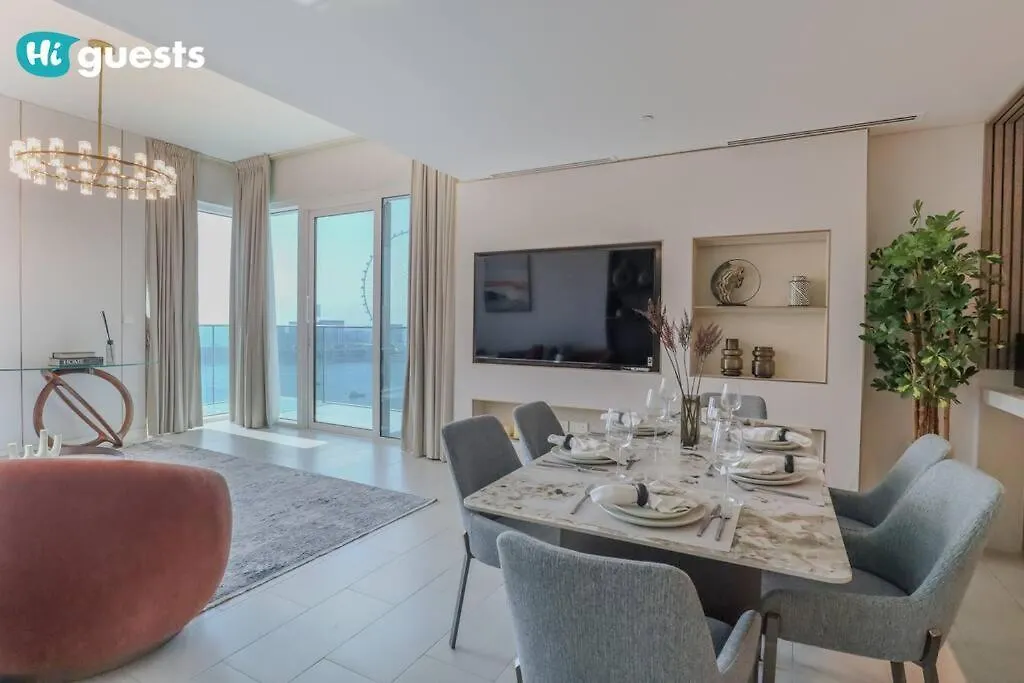 Higuests - Beachside Oasis Stylish 2Br Apartment In La Vie Dubai United Arab Emirates