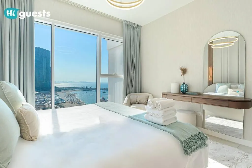 Higuests - Beachside Oasis Stylish 2Br Apartment In La Vie Dubai United Arab Emirates