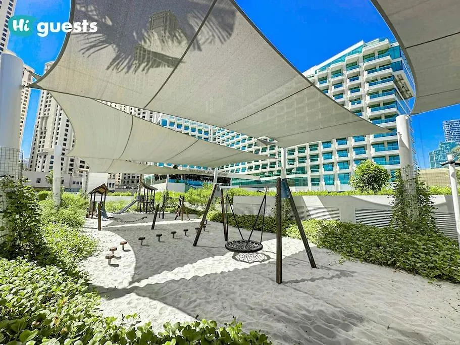 Higuests - Beachside Oasis Stylish 2Br Apartment In La Vie Dubai