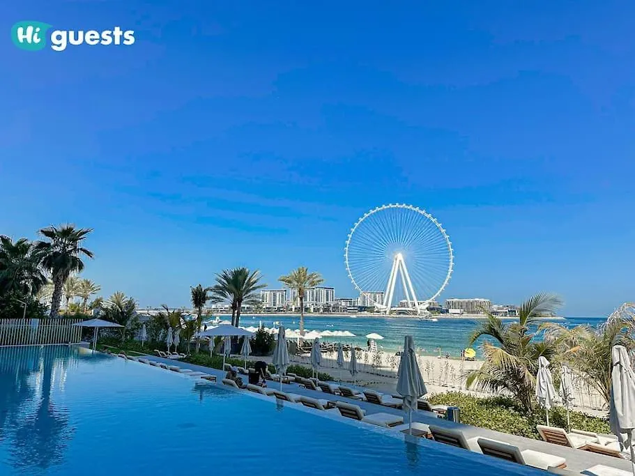 Higuests - Beachside Oasis Stylish 2Br Apartment In La Vie Dubai