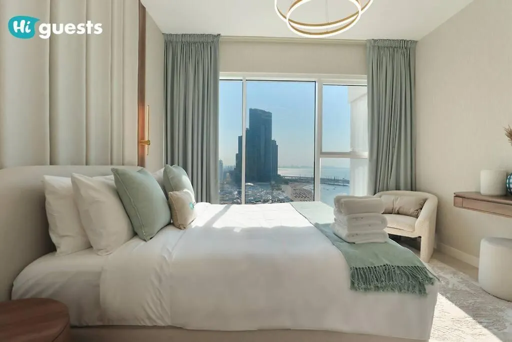 Higuests - Beachside Oasis Stylish 2Br Apartment In La Vie Dubai 0*,  United Arab Emirates