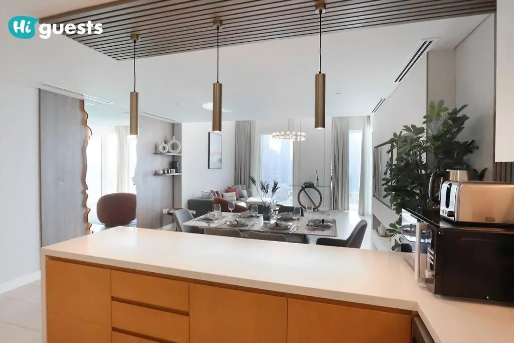 Higuests - Beachside Oasis Stylish 2Br Apartment In La Vie Dubai United Arab Emirates