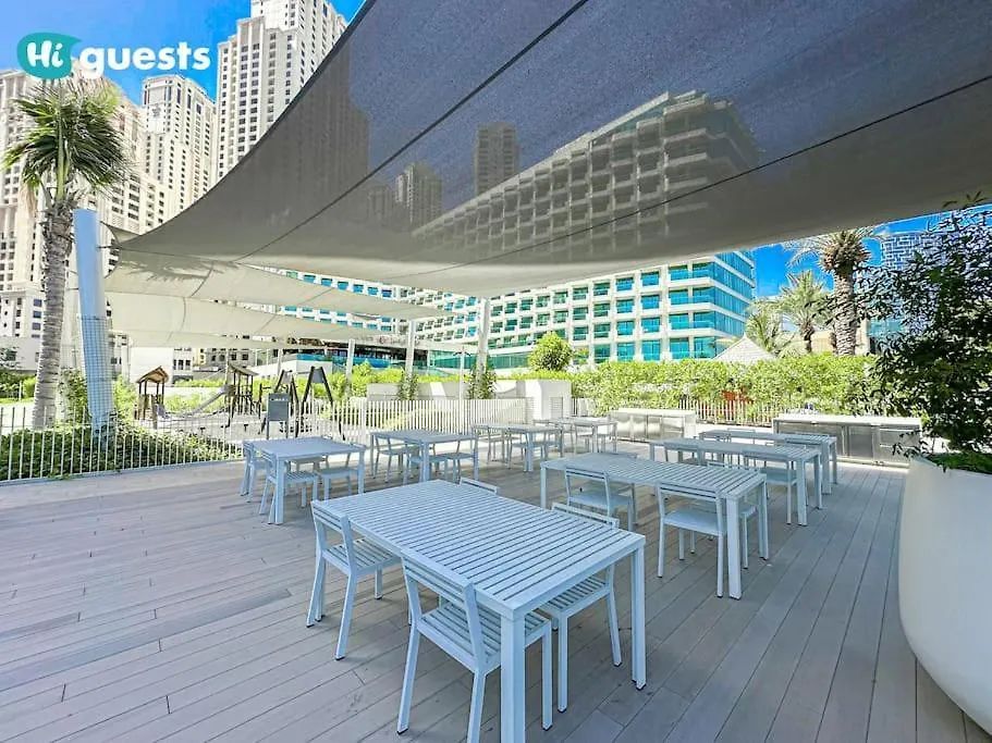 Higuests - Beachside Oasis Stylish 2Br Apartment In La Vie Dubai