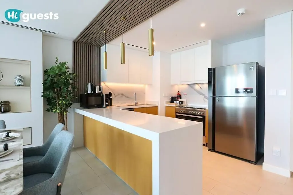 Higuests - Beachside Oasis Stylish 2Br Apartment In La Vie Dubai 0*,  United Arab Emirates