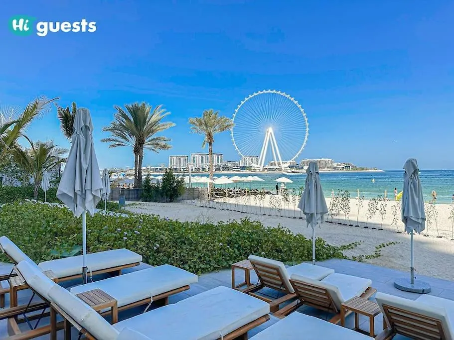 Higuests - Beachside Oasis Stylish 2Br Apartment In La Vie Dubai