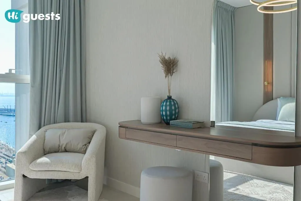 Higuests - Beachside Oasis Stylish 2Br Apartment In La Vie Dubai